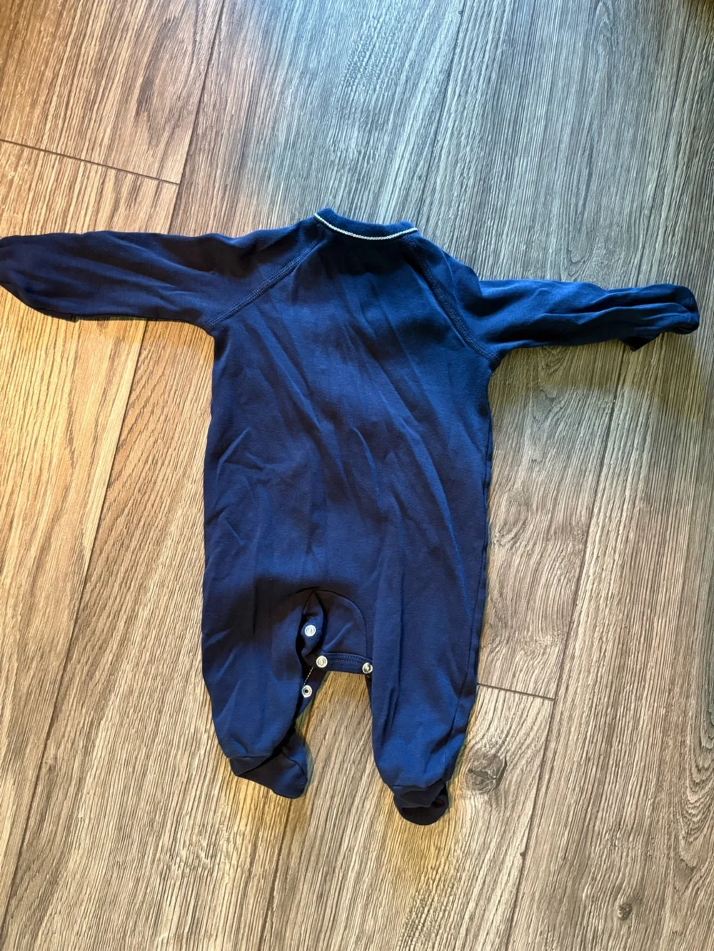 Ralph Lauren Polo Footed Coverall Navy - 3M